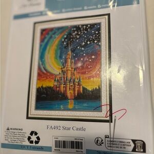 Joy Sunday Cross Stitch Full Kit Star Castle Vibrant New